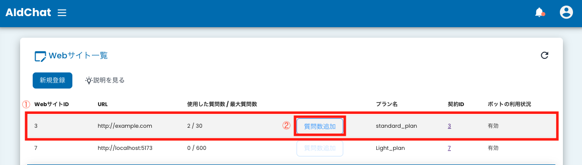Additional Question Purchase Screen